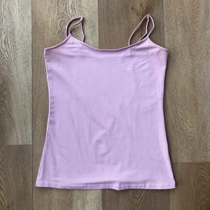 Halogen rose pink tank top